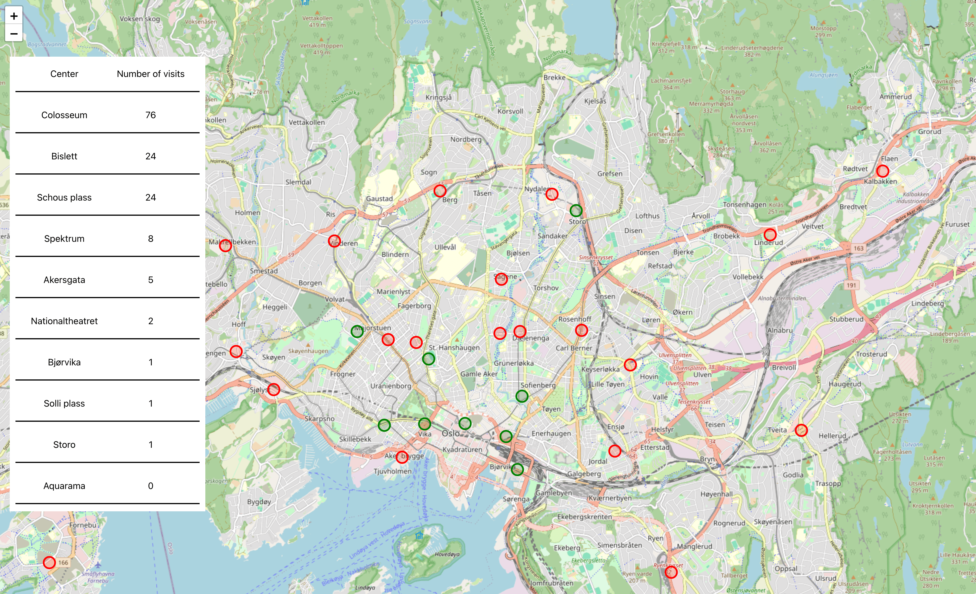 Sats Map preview